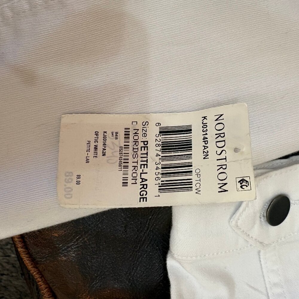 Kut from the Kloth White Jean Jacket Size LP - Picture 3 of 6